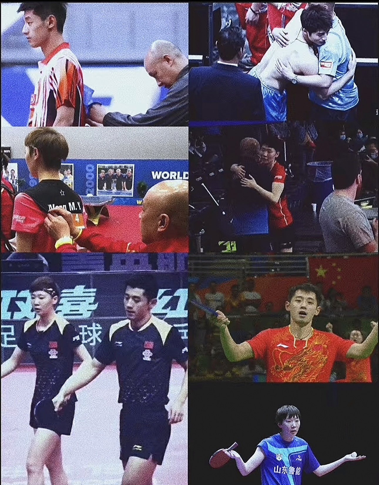 包含瑞典队横扫韩国队，张继科高光表现的词条