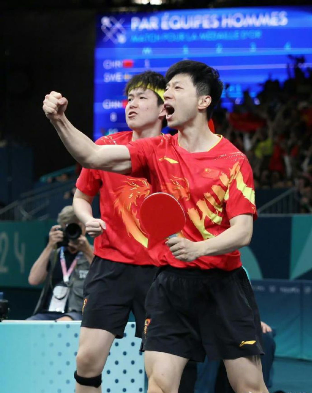 包含瑞典乒乓球队轻取韩国乒乓球队，许昕爆发神勇的词条