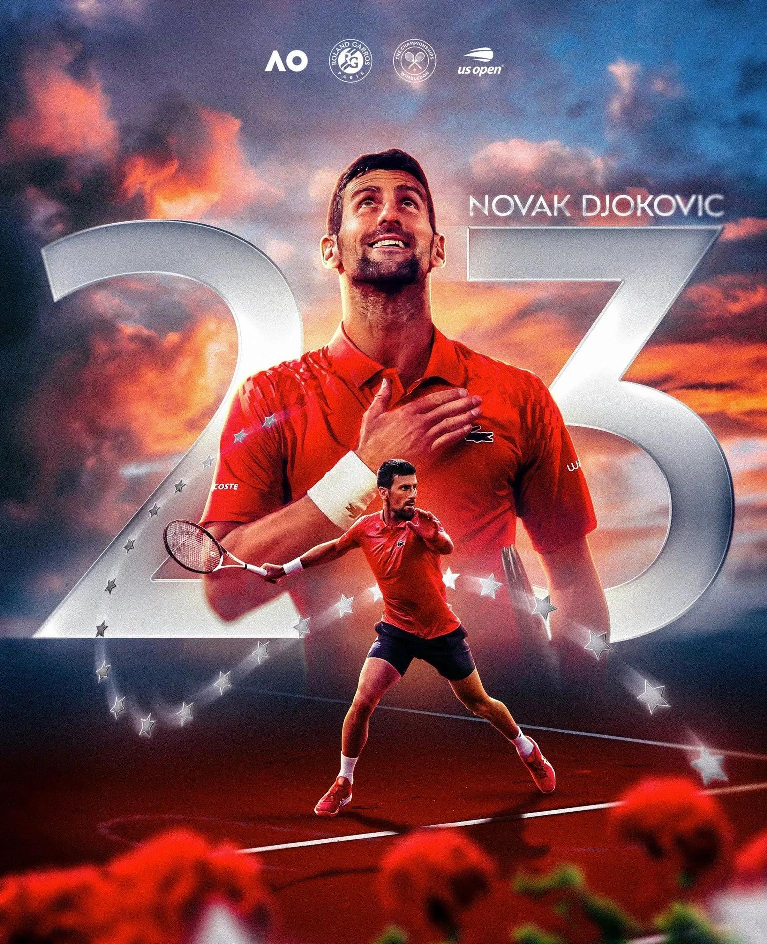 包含温网横扫美网，德约科维奇刷新纪录的词条